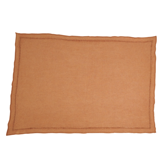 Stonewashed Overlock Border Placemats