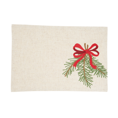 Pine Needle & Bow Placemats