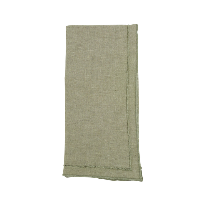 Stonewashed Overlock Border Napkins