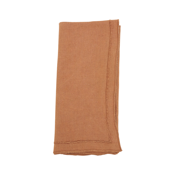 Stonewashed Overlock Border Napkins