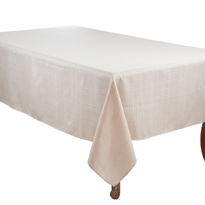 Stitched Plaid  Tablecloth
