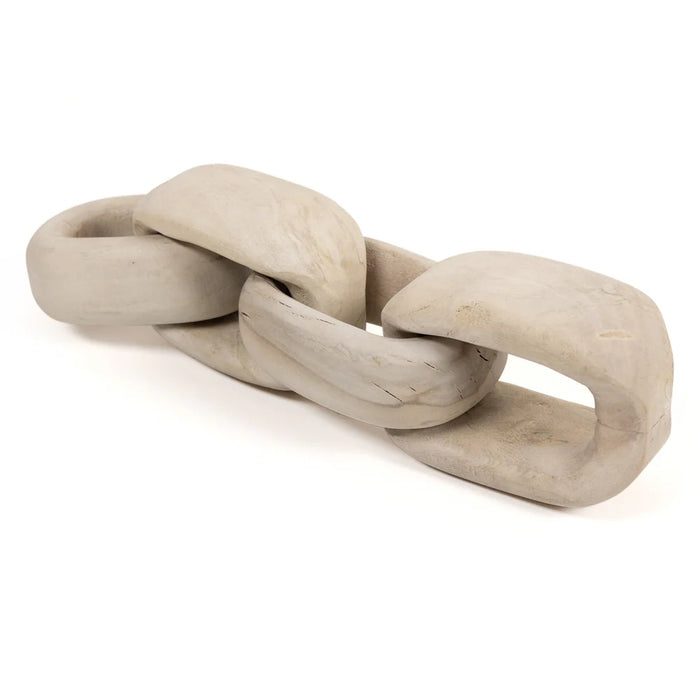 Wood Chain Ivory