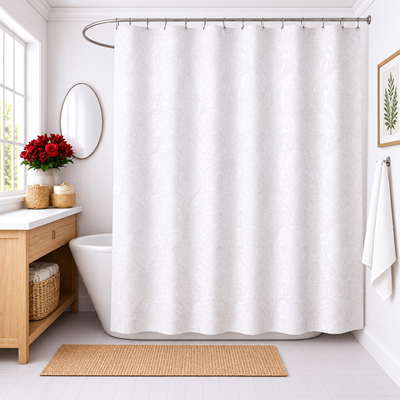 Damask Shower Curtain
