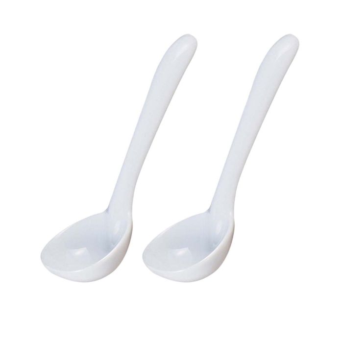 White Gravy Porcelain Ladle