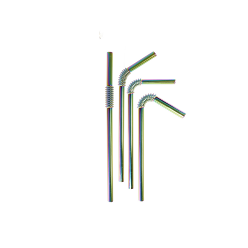 Turtleneck Rainbow Straw Set