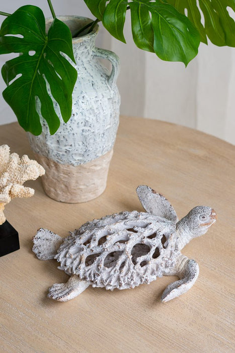 Coral Reef Sea Turtle Statue