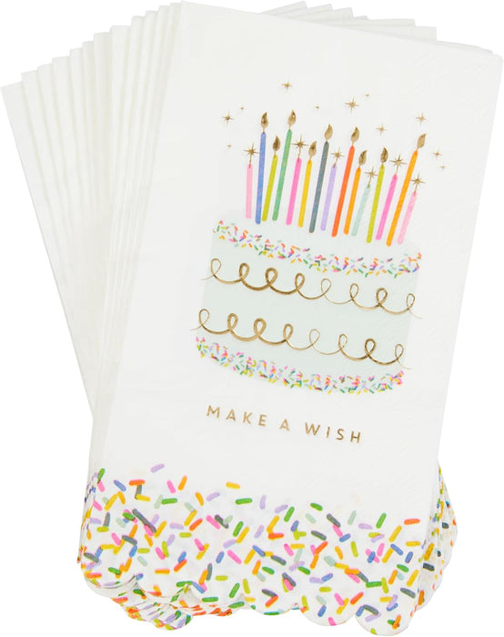 16pk. Sprinkle Birthday Dinner Napkin