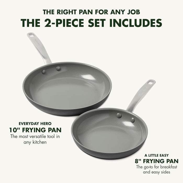 Chatham Hard Anodized 2 Piece Frying Pan Set