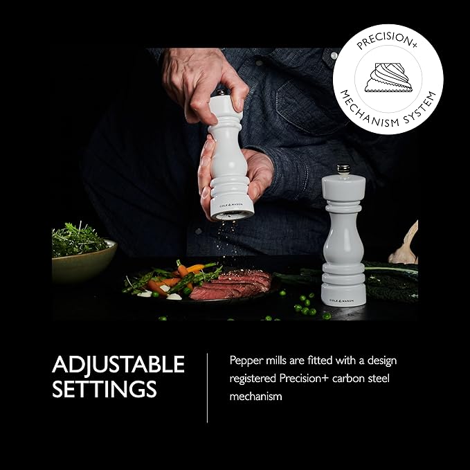 London White Gloss Salt & Pepper Mill