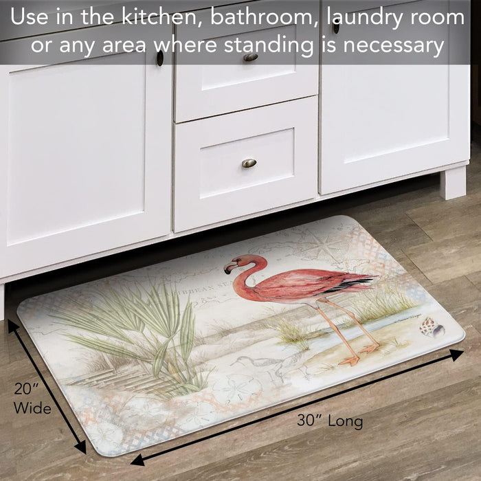 Caribbean Seas Comfort Kitchen Floor Mat