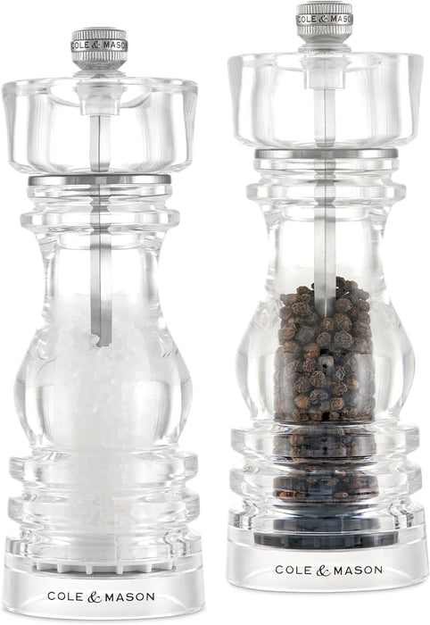 London Acrylic Salt & Pepper Mill Set