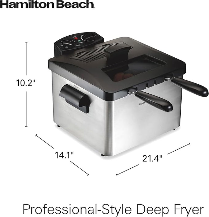 2 basket deep fryer
