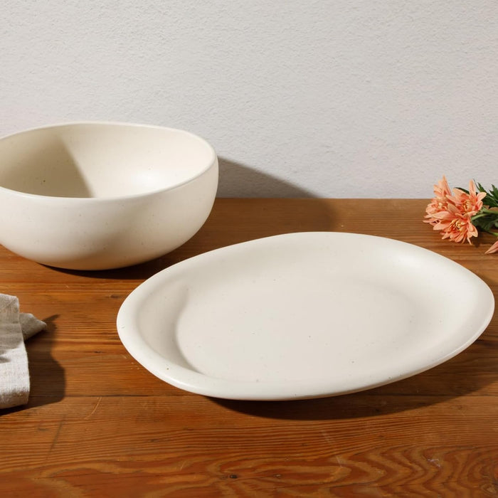 Bloomhouse Clay 2pc. Serving Platter & Bowl Set