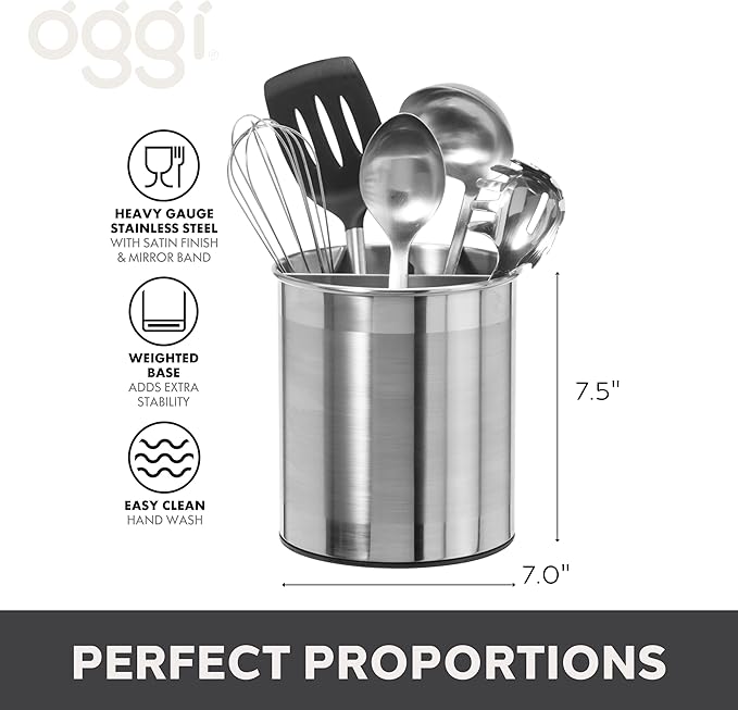 Rotating Jumbo Utensil Holder