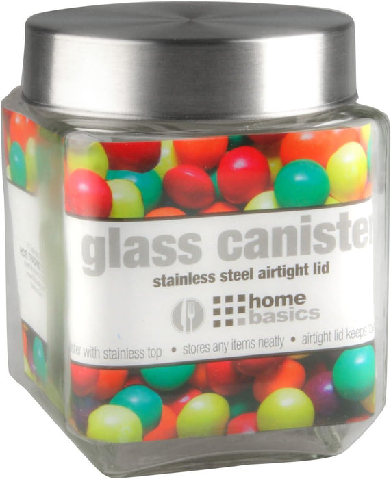 Square Glass Jar / Canister