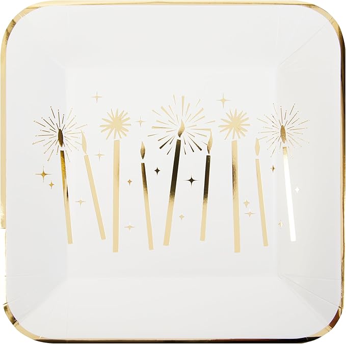 8pk. Yay Disposable Dinner Plates