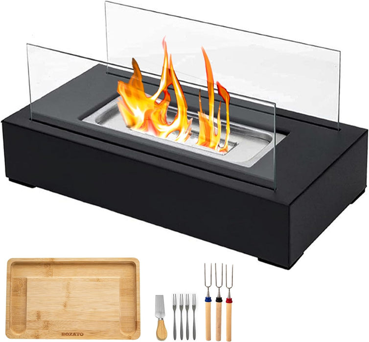 Tabletop Fire Pit With Smores Maker Kit