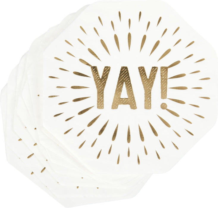 20pk. Yay Paper Cocktail Napkin