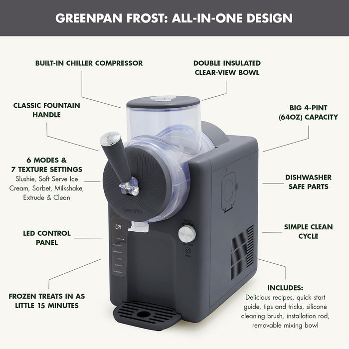 Frost Ice Cream Maker & Slushie Machine