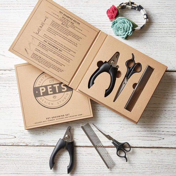 Pet Grooming Cardboard Book Set