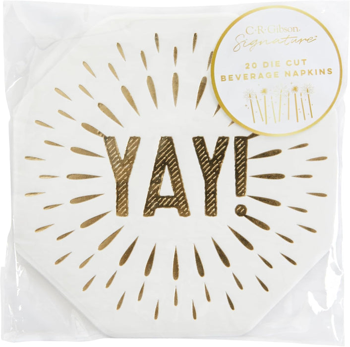 20pk. Yay Paper Cocktail Napkin