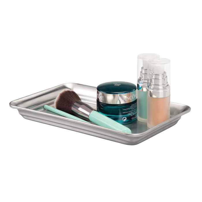Vanity Tray Brushed Steel