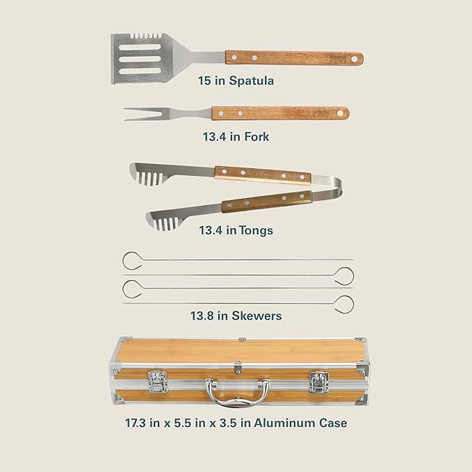 8pc. Barbeque Pro BBQ Tools