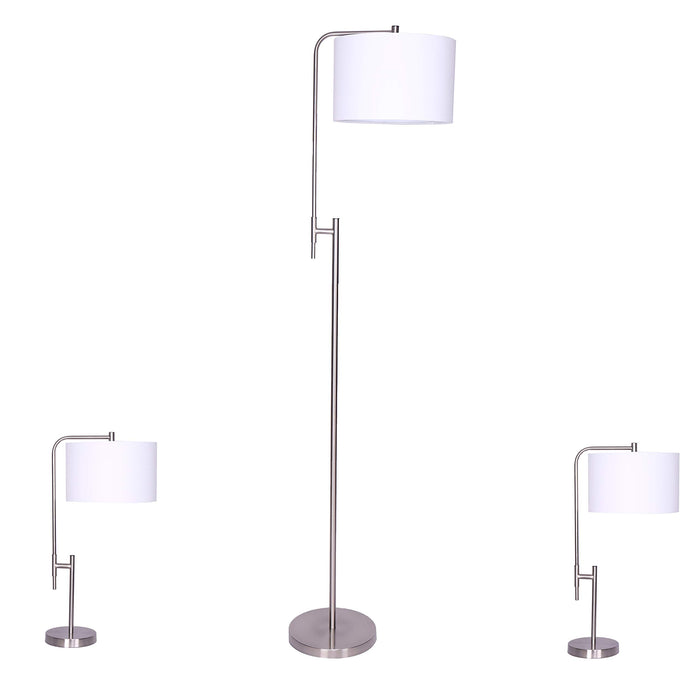 Metal Lamp - Silver