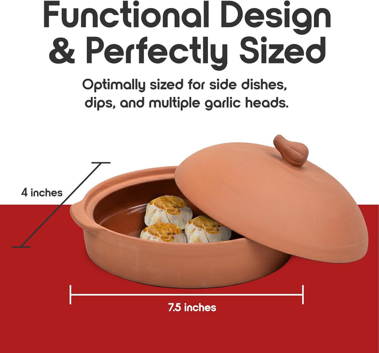 Terracotta Garlic Roaster