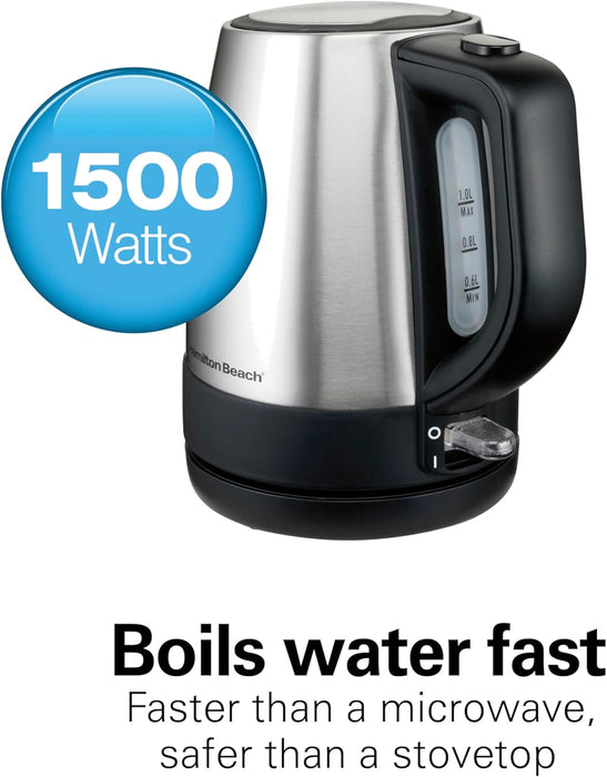 Hamilton Beach Stainless Steel Electric Kettle