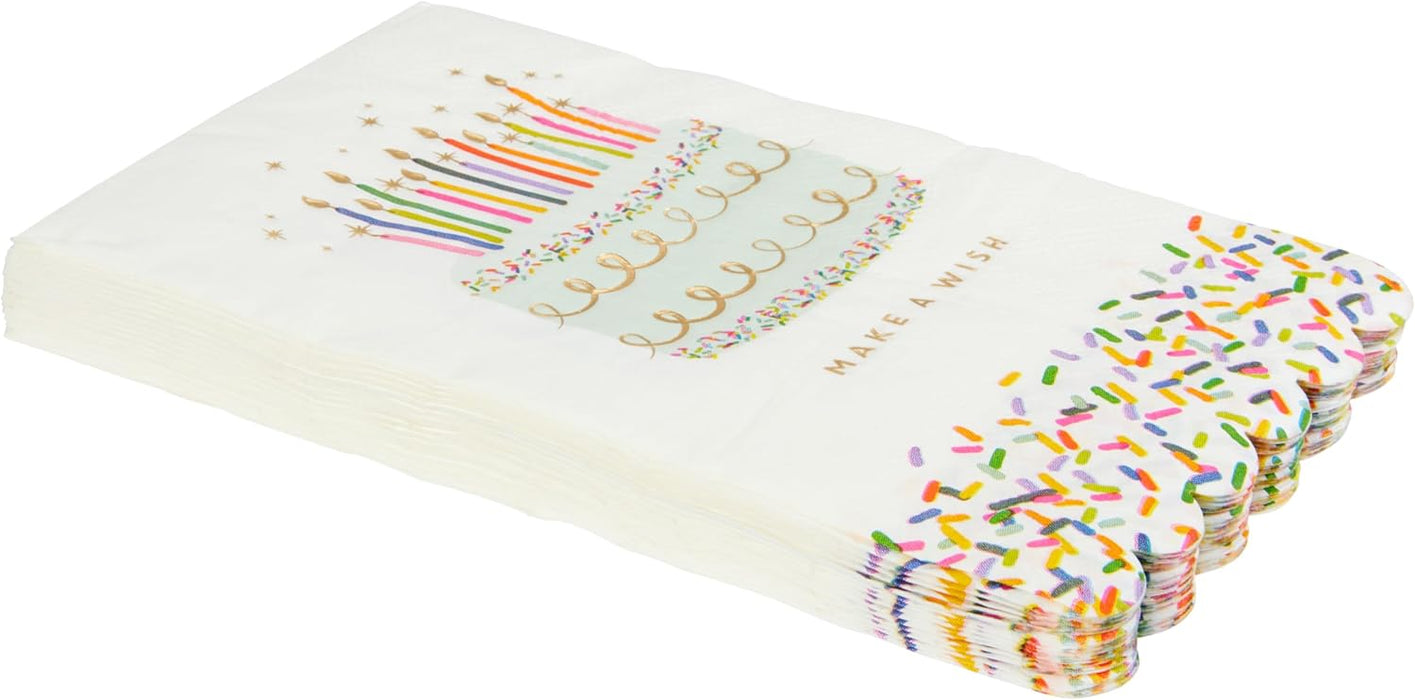 16pk. Sprinkle Birthday Dinner Napkin