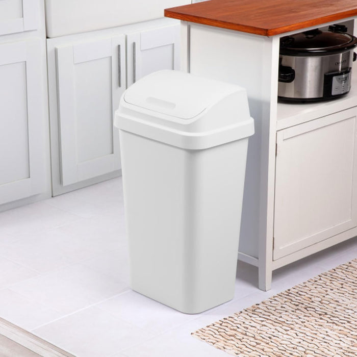 Sterilite SwingTop Wastebasket