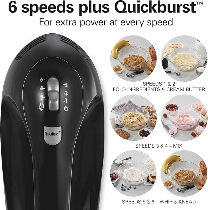 Hamilton Beach 6-Speed Hand Mixer