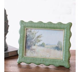 Green Weave Landscape Frame