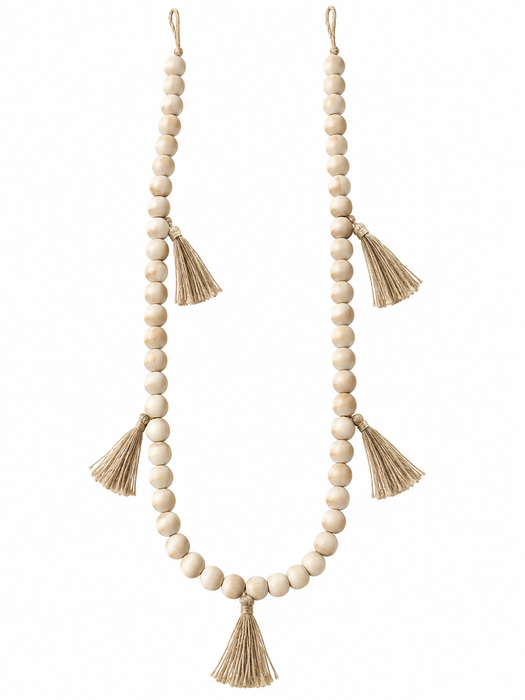 Bead and Tassel Garland