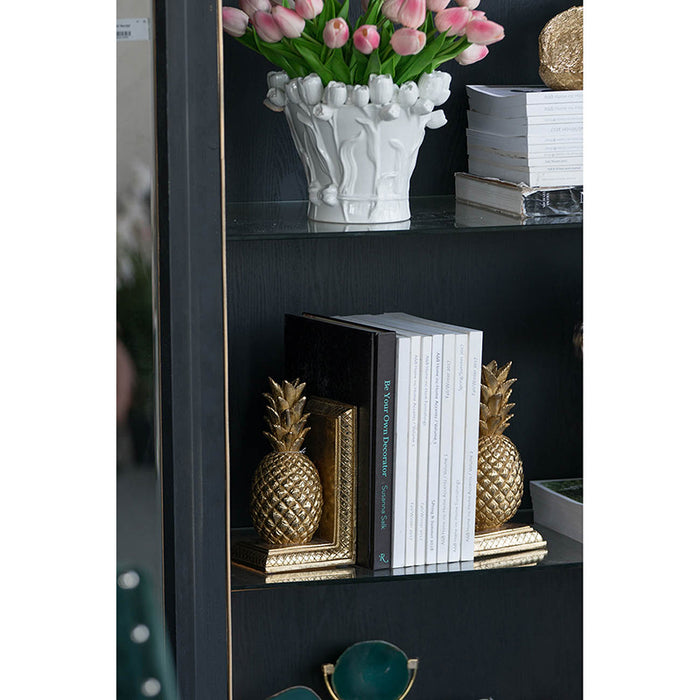 Resin Pineapple Bookends