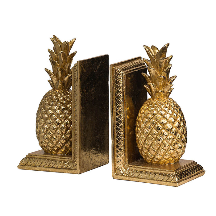 Resin Pineapple Bookends