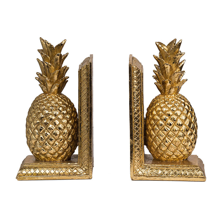 Resin Pineapple Bookends