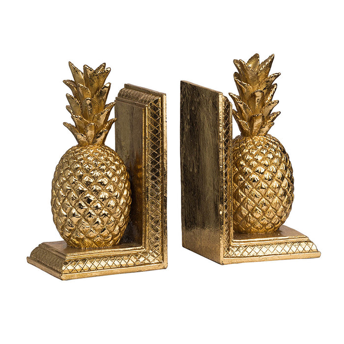 Resin Pineapple Bookends