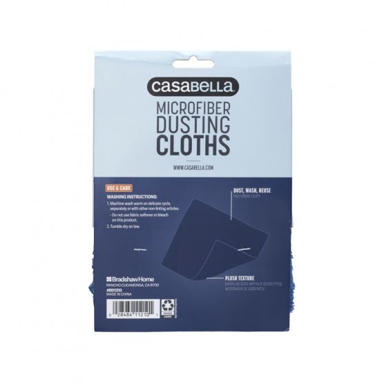 Microfiber Dusting Cloth - Set Of 2