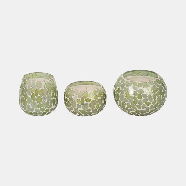 Mosaic Vanilla Scented Candle