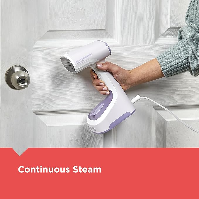 Black & Decker Foldable Hand Garment Steamer