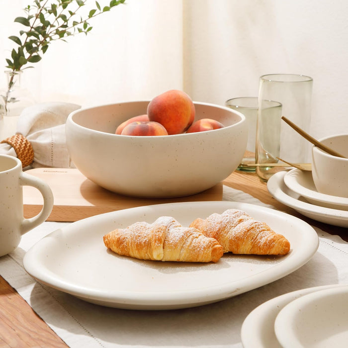 Bloomhouse Clay 2pc. Serving Platter & Bowl Set