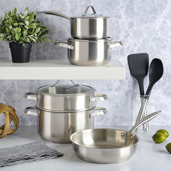 Aiden 10pc. Cookware Set