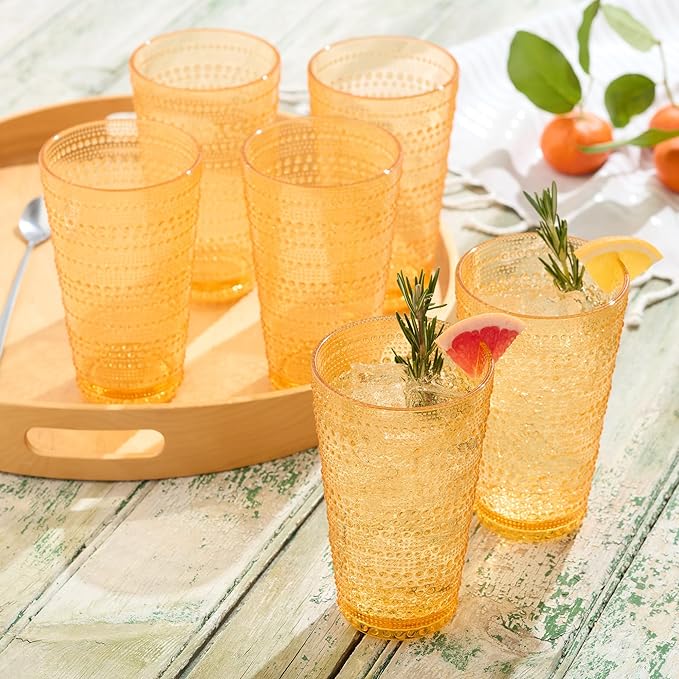 Santa Fe Orange Ice Tea Glass