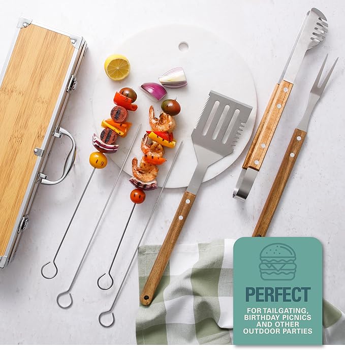 8pc. Barbeque Pro BBQ Tools
