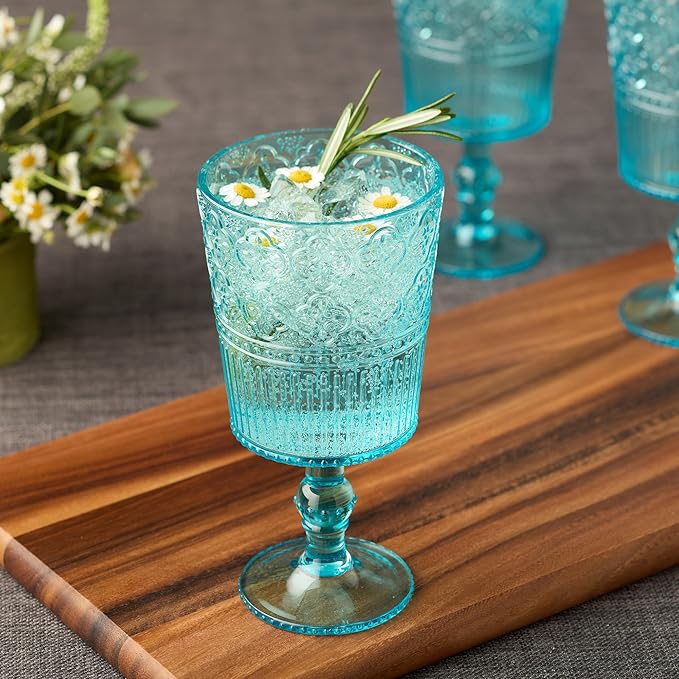 Victoria Aqua All Purpose Goblet
