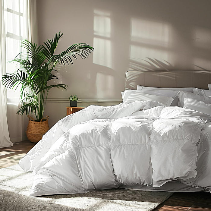 Serta Goose Feather Down Comforter