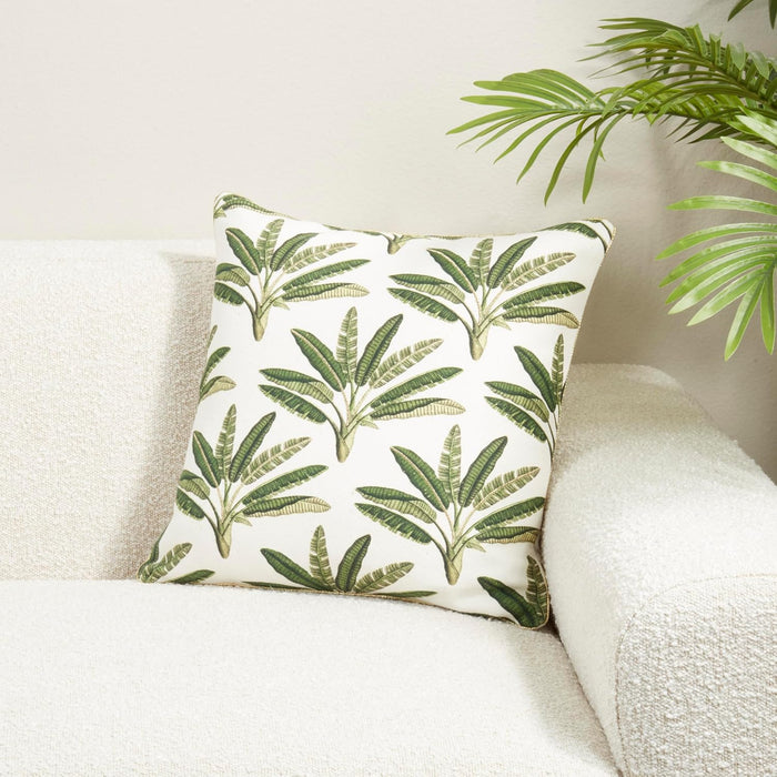 Palm Tree Square Poly Filled Pillow