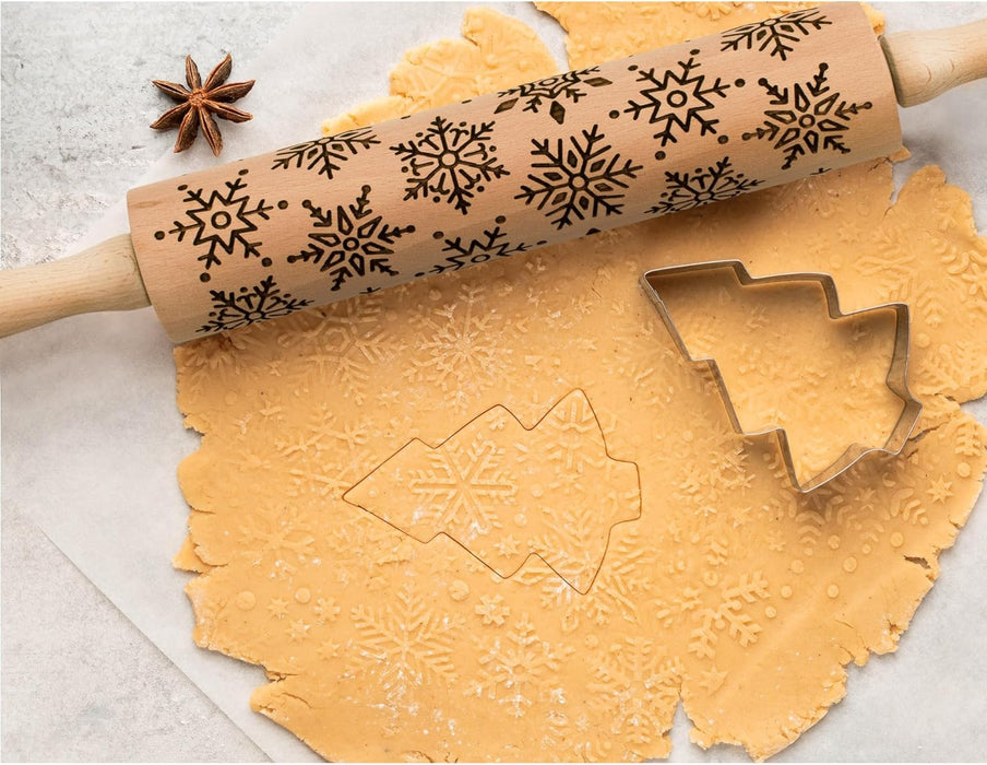 Snowflake Rolling Pin